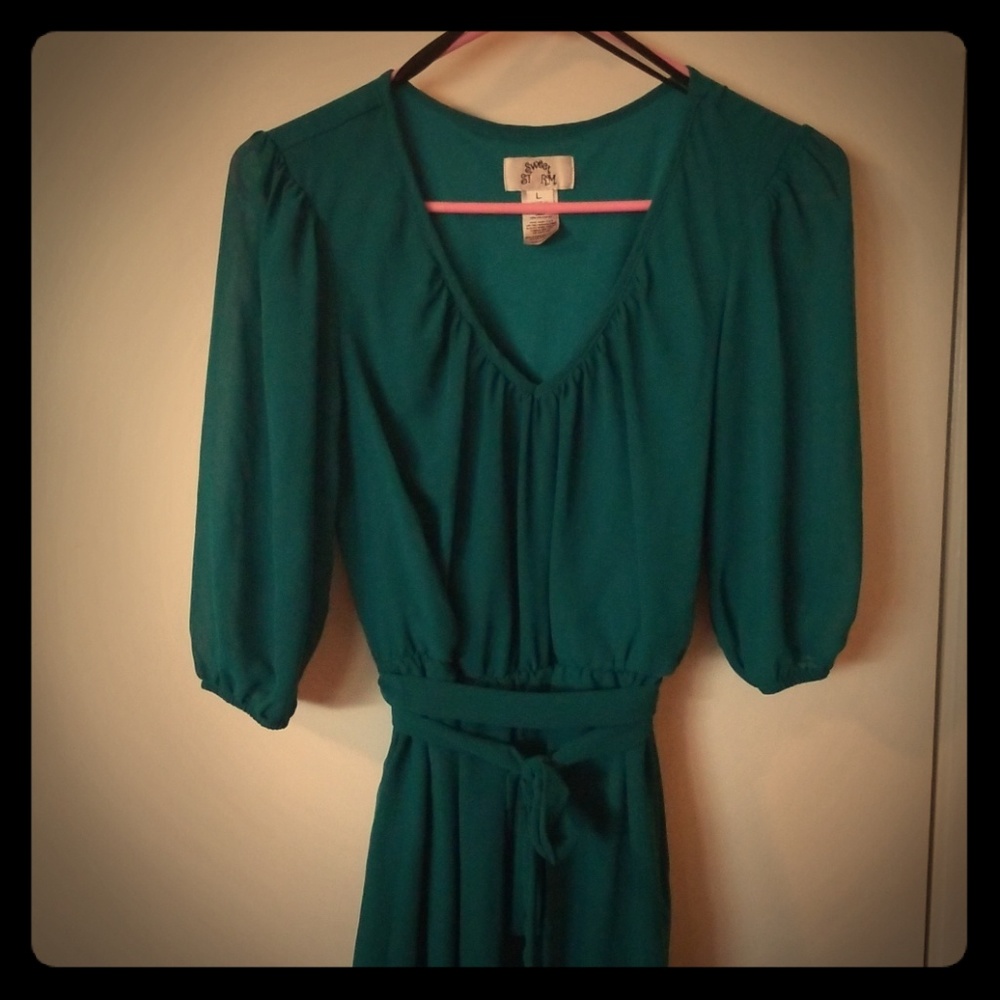 Teal Dress